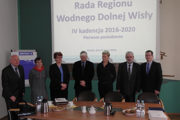 Inauguracyjne posiedzenie Rady Regionu Wodnego Dolnej Wisły czwartej kadencji
